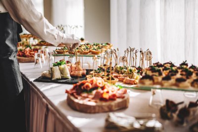Buffet réception privée traiteur Libourne - Le Nectar